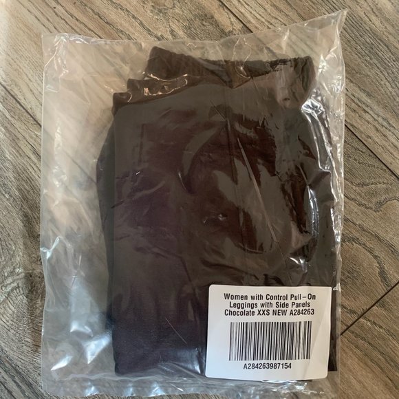 NWT WOMEN WITH CONTROL SIDE PANEL LEGGINGS XXS - Picture 11 of 12
